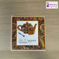 Imieniny - Kartka 13 x 13 cm